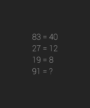 Solution Math Riddles Niveau 25