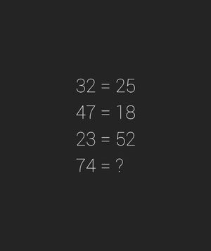 Solution Math Riddles Niveau 38