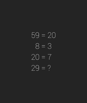 Solution Math Riddles Niveau 73