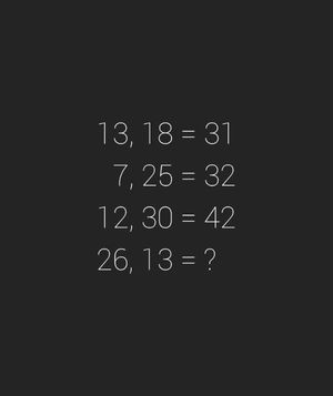 Solution Math Riddles Niveau 9